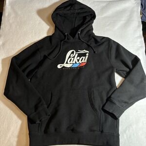 Lakai Skate Graphic‎ Vintage Y2K Hoodie Sweatshirt Black S Streetwear